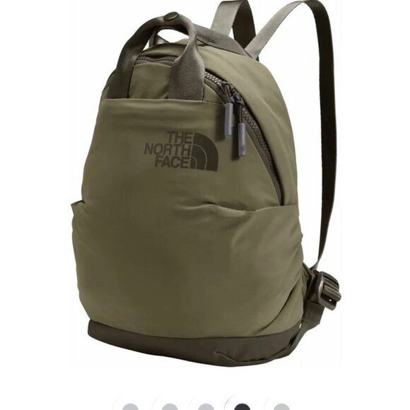The North Face Handbags - The North Face Never Stop women mini Daypack Burnt Olive Green/New Taupe Green